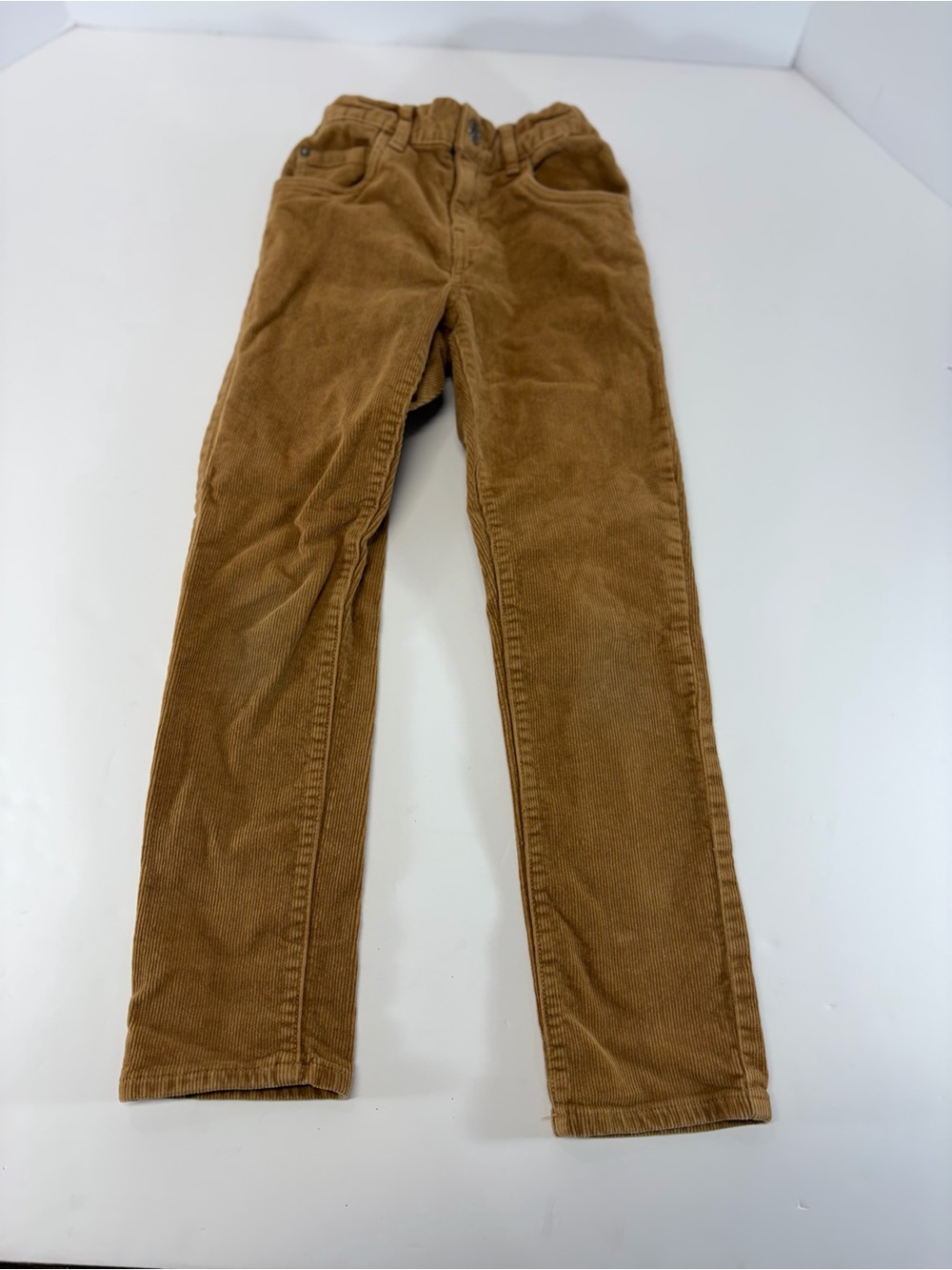 The Children's Place Boys Corduroy Pants Size 7 Brown Tan Adjustable Waist